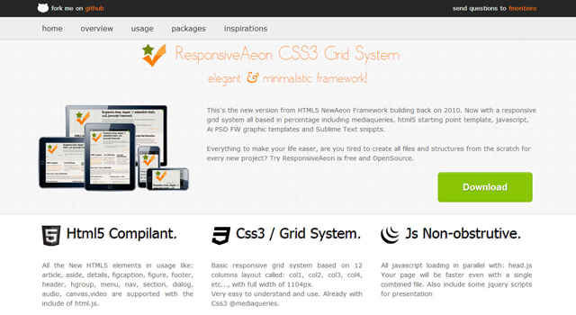 ResponsiveAeon CSS Grid